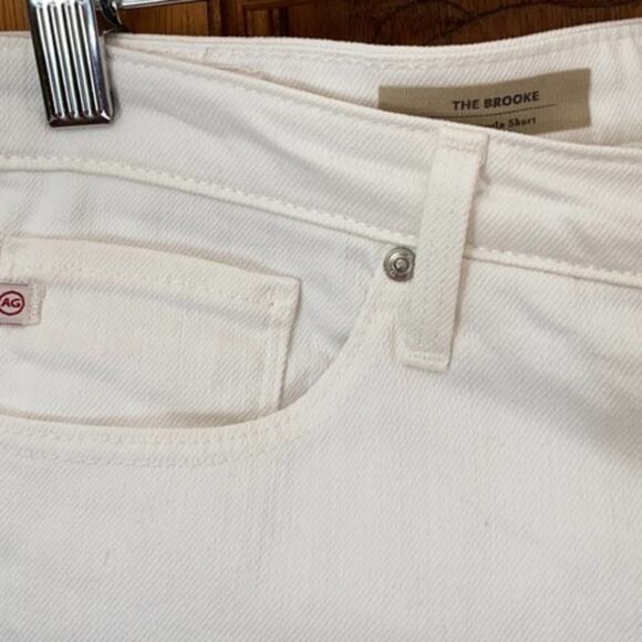 AG Adriano‎ Goldschmeid BROOKE Bermuda shorts in white size 27 - Picture 4 of 14